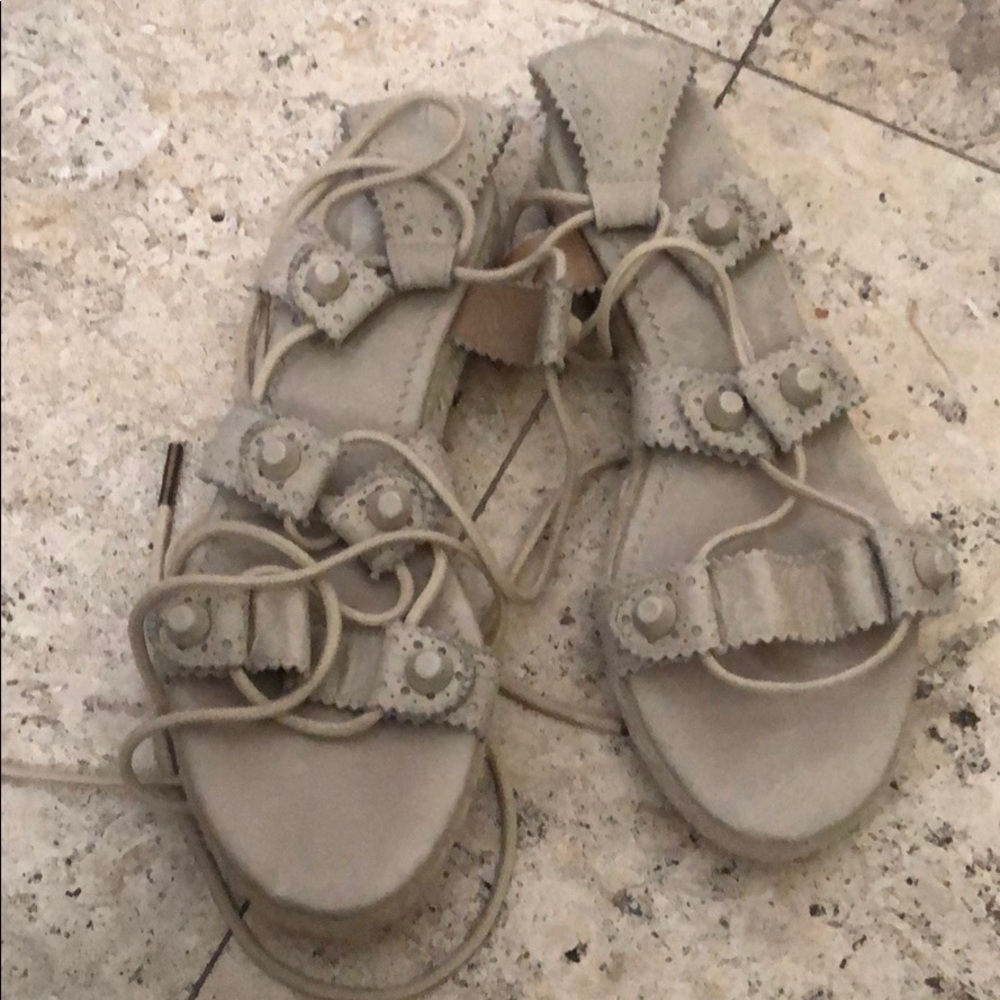 Gladiator balanciaga flat sandal